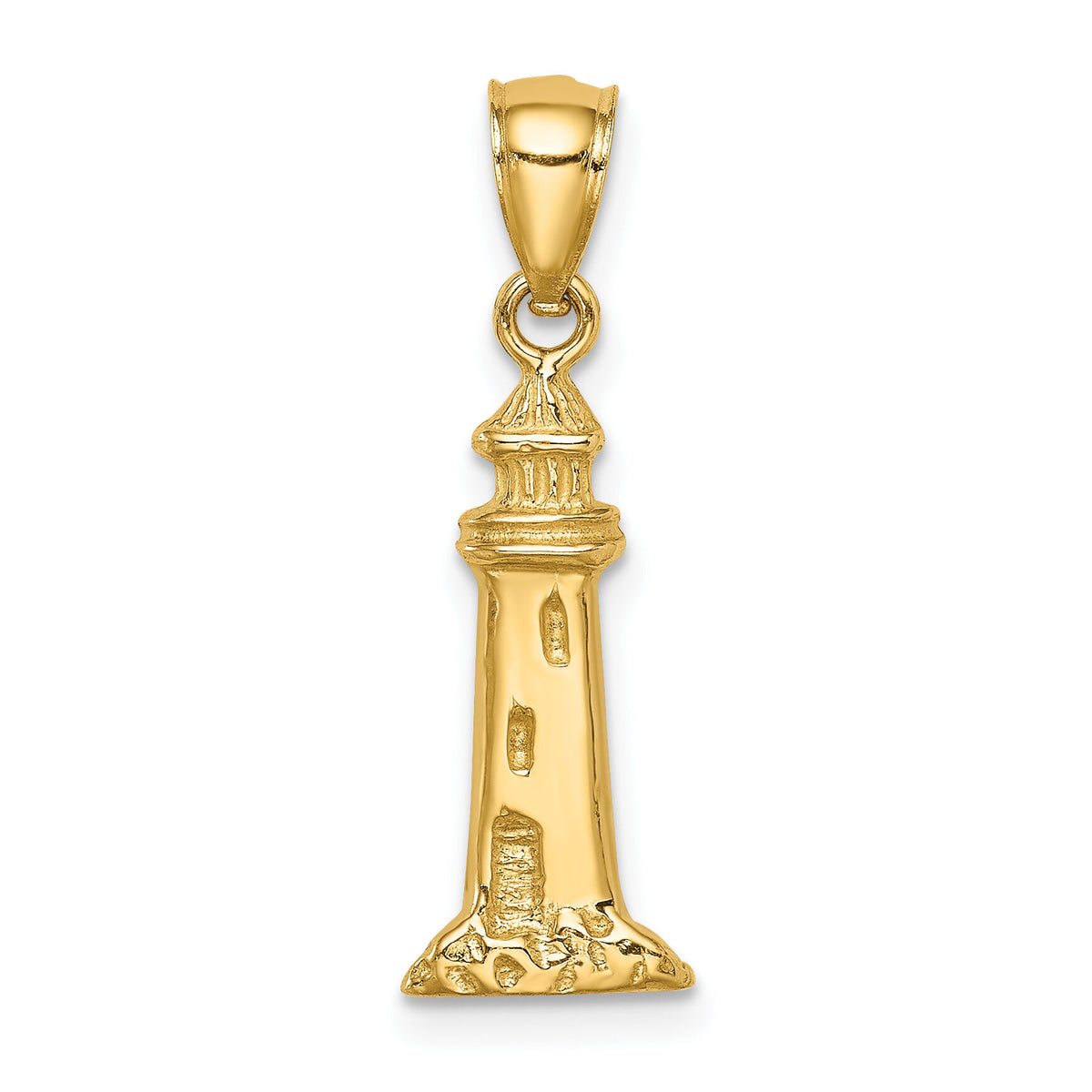 14K Lighthouse Pendant-C4727