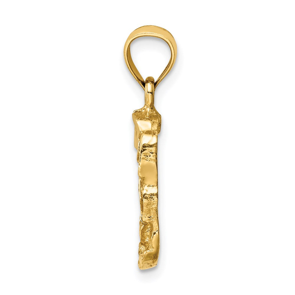 14K Nugget Pendant-C4737