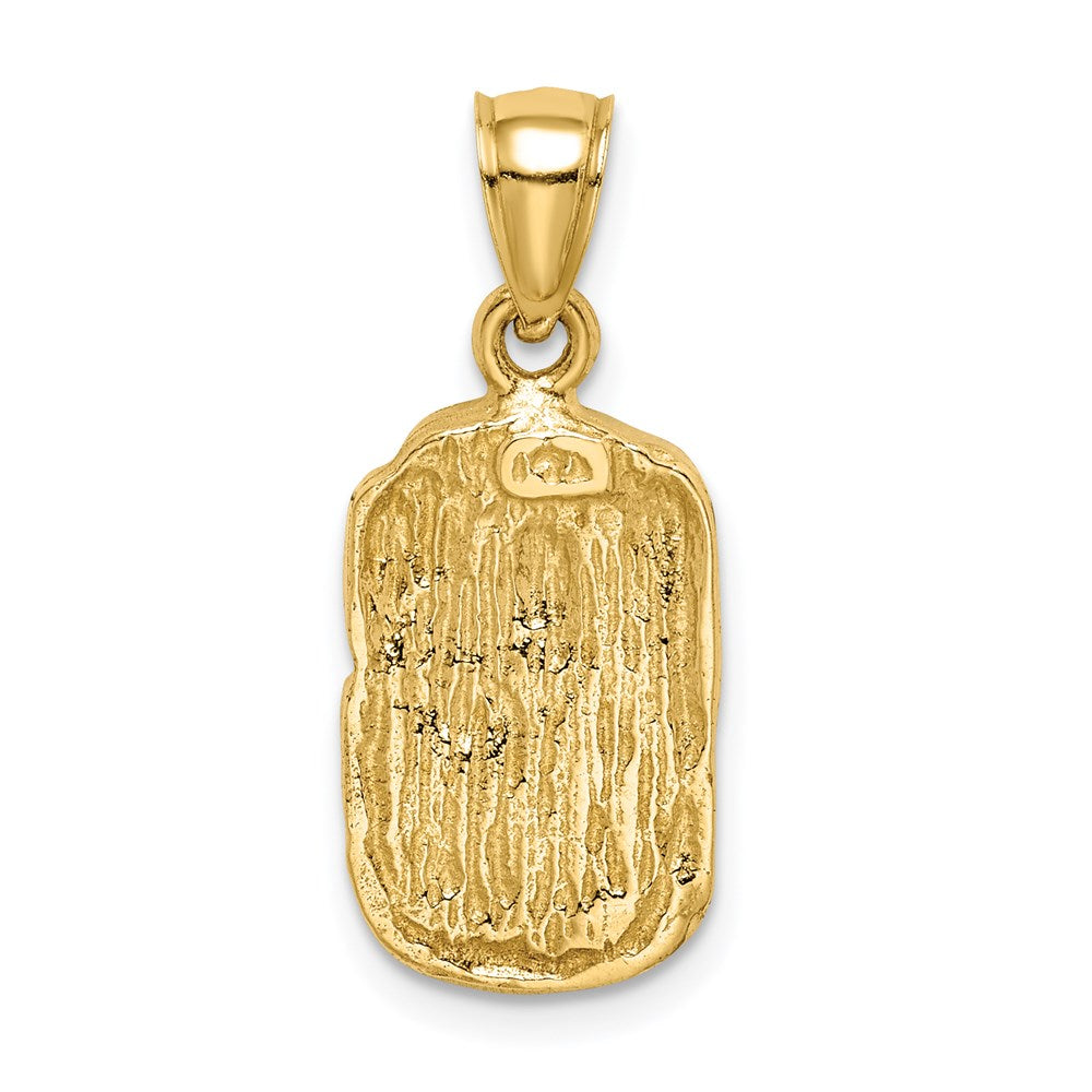 14K Nugget Pendant-C4737