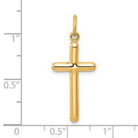 14k Cross Pendant-C4832