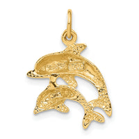 14k Dolphin Charm-C493