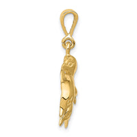 14k Dolphin Charm-C494