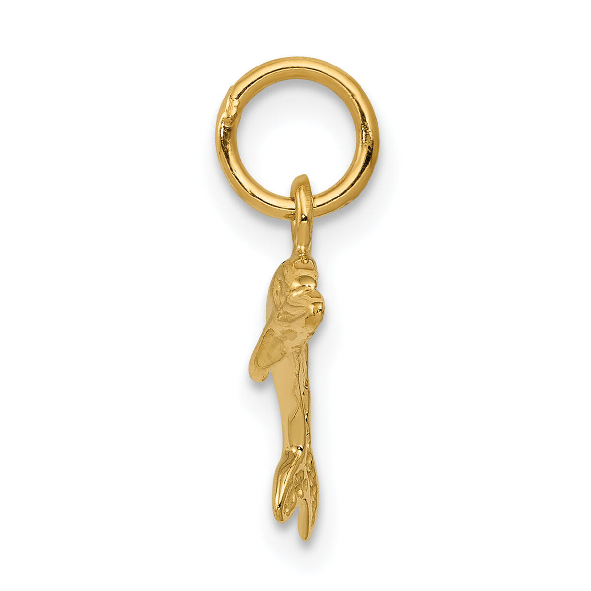 14k Dolphin Pendant-C502