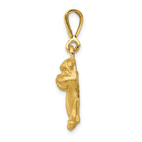 14k Bulldog Pendant-C522