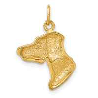 14K Dog Charm-C524
