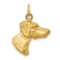 14K Dog Charm-C524