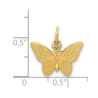 14k Butterfly Charm-C537