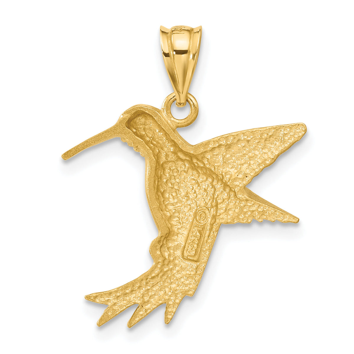 14k Hummingbird Charm-C539