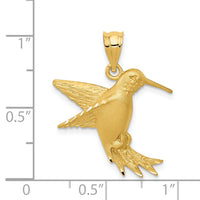 14k Hummingbird Charm-C539
