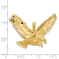 14k Eagle Pendant-C542