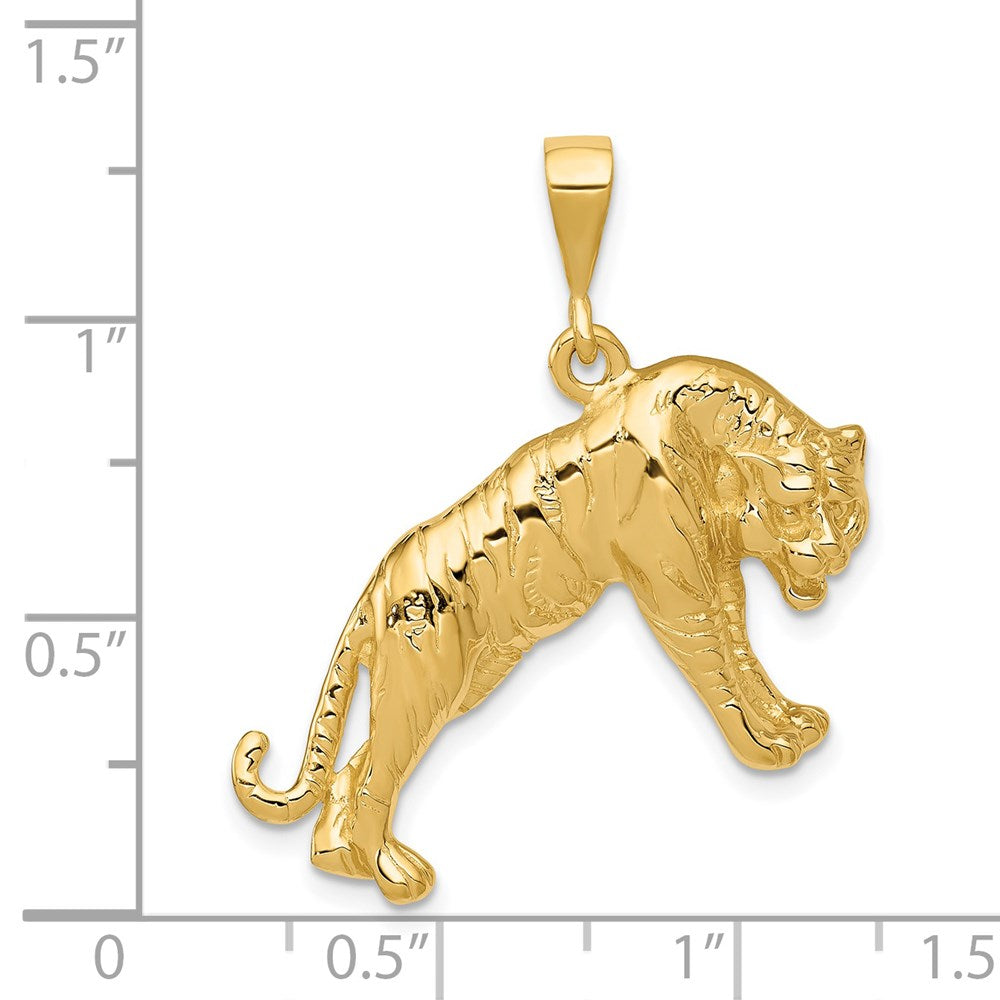 14k Tiger Charm-C550