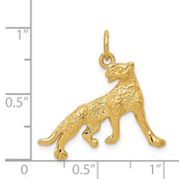 14k Cheetah Charm-C551