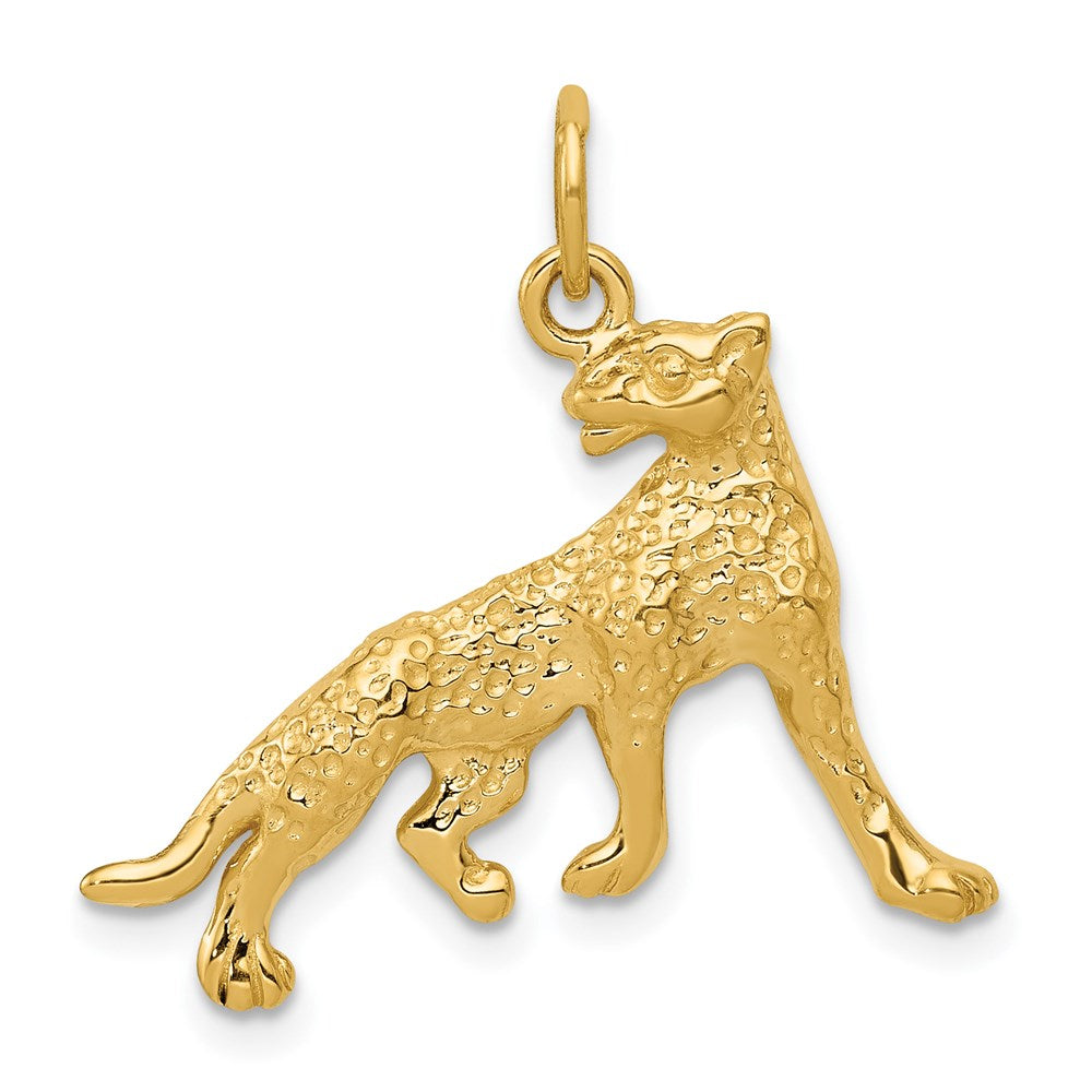 14k Cheetah Charm-C551