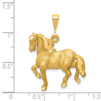 14k Horse Pendant-C557