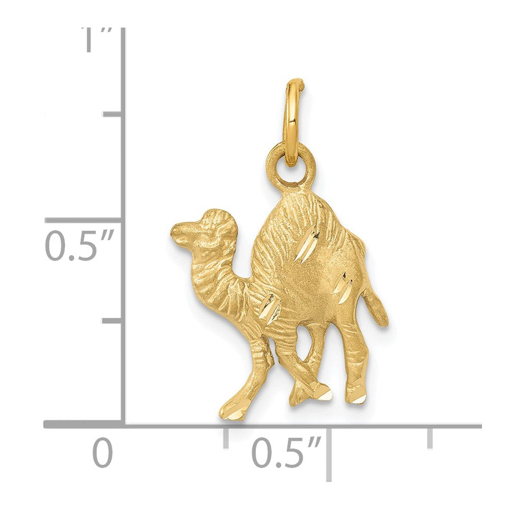 14k Camel Charm-C563