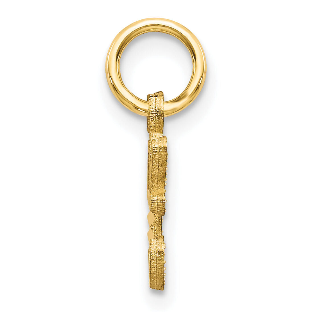 14k Letter C Initial Charm-C565C