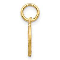 14k Letter D Initial Charm-C565D
