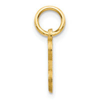 14k Letter E Initial Charm-C565E
