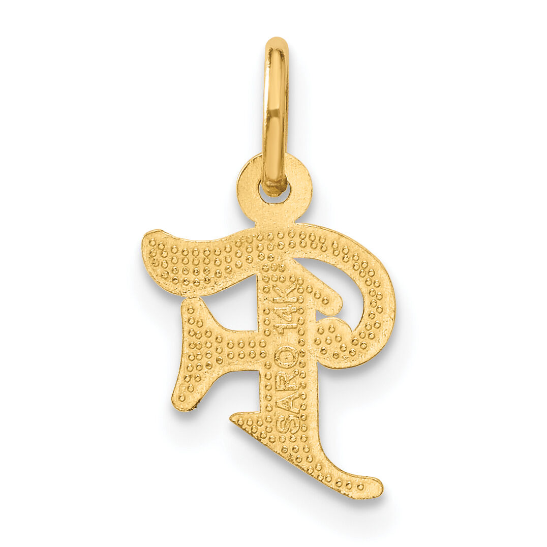 14k Letter F Initial Charm-C565F