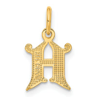 14k Letter H Initial Charm-C565H