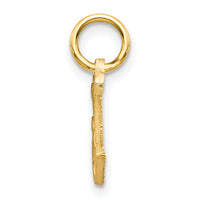 14k Letter J Initial Charm-C565J