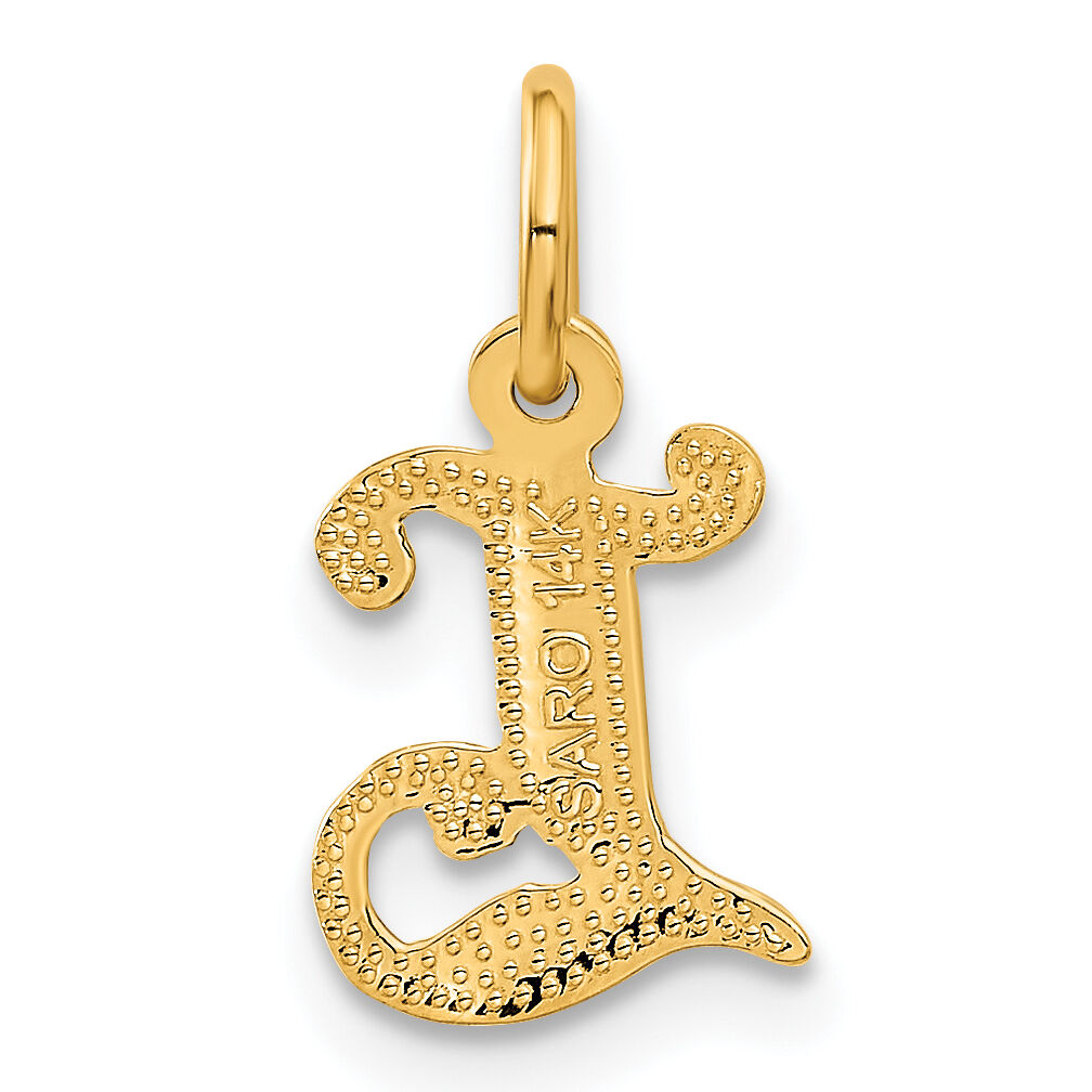 14k Letter L Initial Charm-C565L