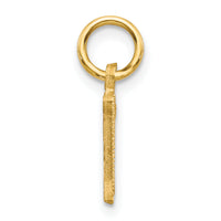 14k Letter M Initial Charm-C565M