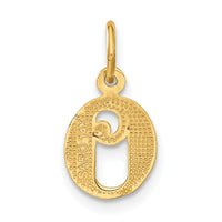 14k Letter O Initial Charm-C565O