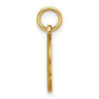 14k Letter Q Initial Charm-C565Q