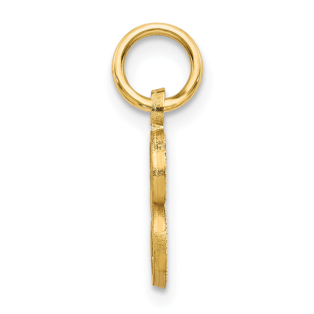 14k Letter S Initial Charm-C565S