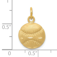 14k Baseball Charm-C575