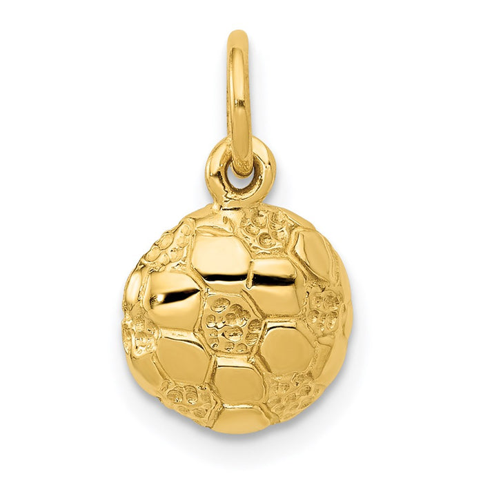 14k Soccer Ball Charm-C587