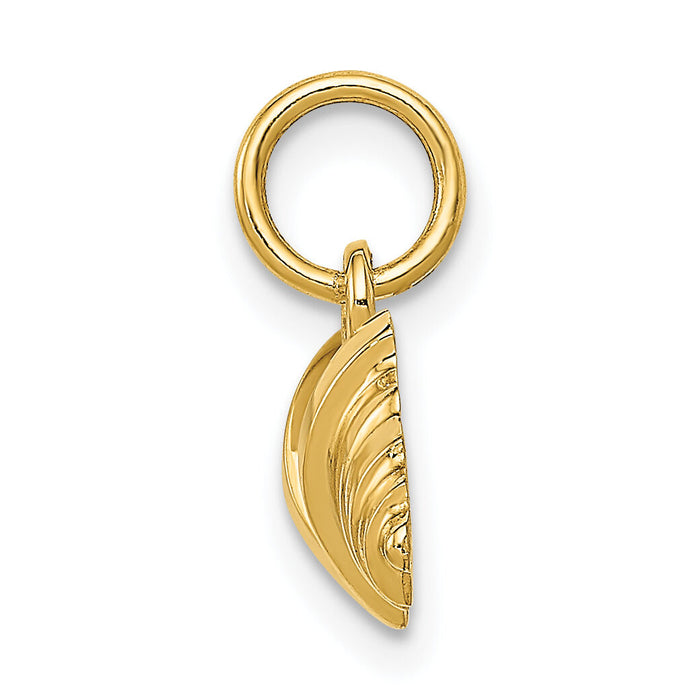 14k Barbell Charm-C588