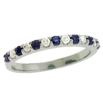 Sapphire & Diamond Ring