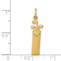14k Golf Bag Charm-C717