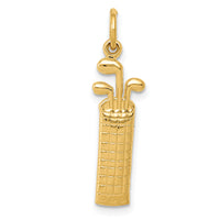 14k Golf Bag Charm-C717