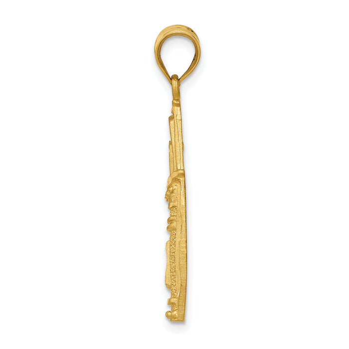 14k Golf Bag Charm-C718