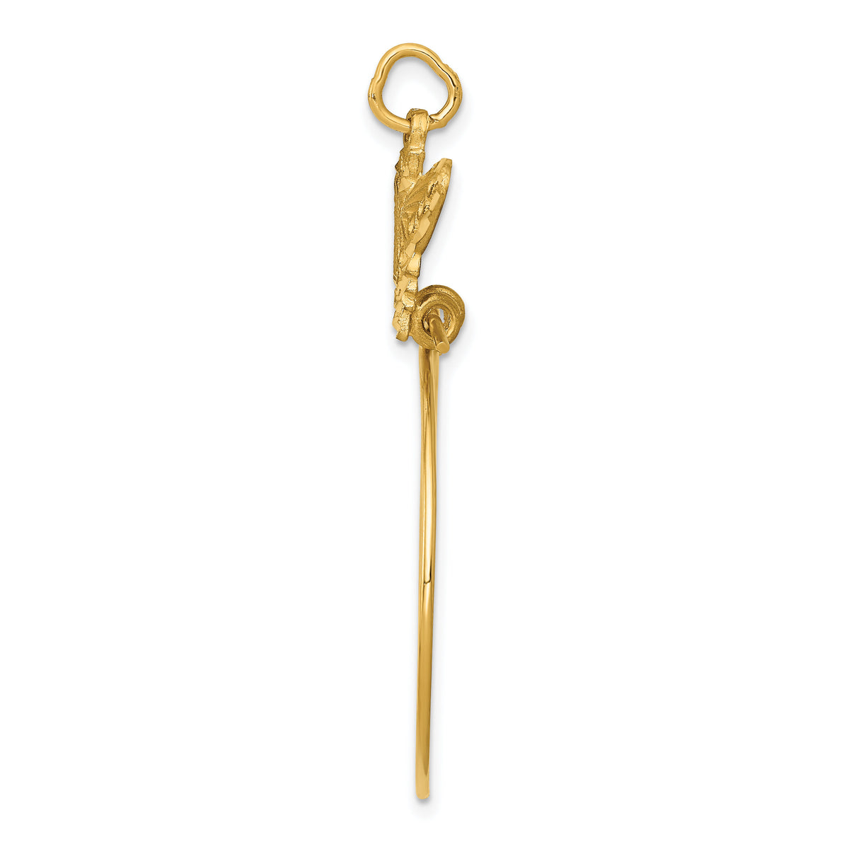 14k Butterfly Holder Charm-C740