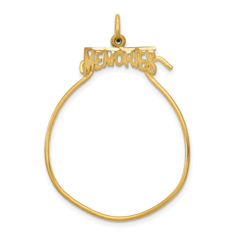 14k MEMORIES Charm Holder-C741