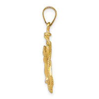 14k Mariners Crucifix Pendant-C812