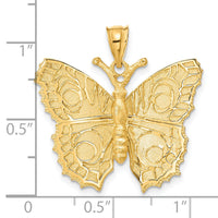 14k Butterfly Charm-C859