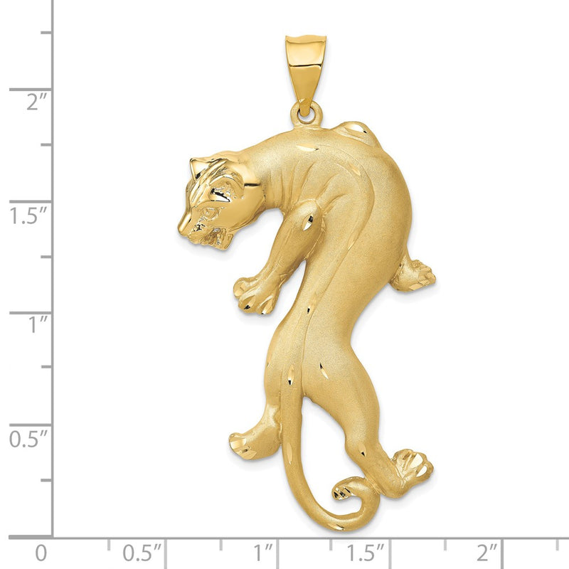 14k Panther Pendant-C87