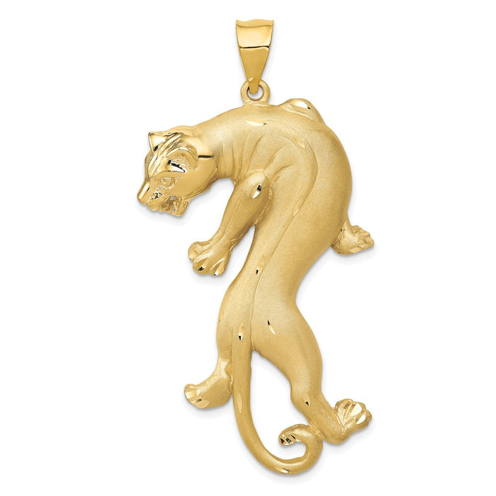 14k Panther Pendant-C87