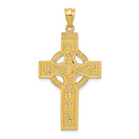 14k Celtic Cross Pendant-C895