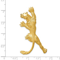 14k Panther Pendant-C90