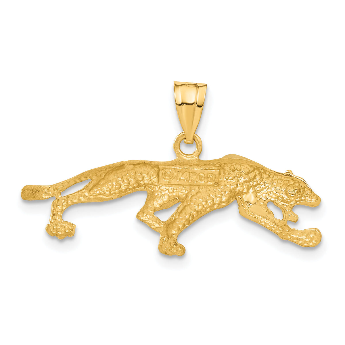 14k Panther Pendant-C92