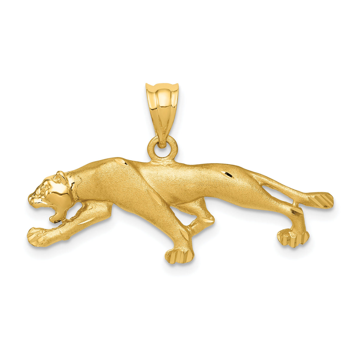 14k Panther Pendant-C92