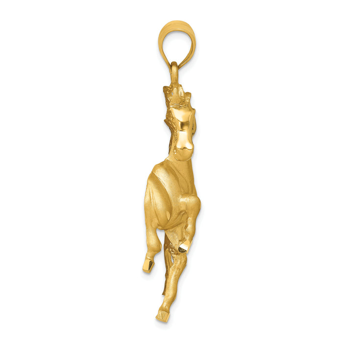 14k Horse Pendant-C98