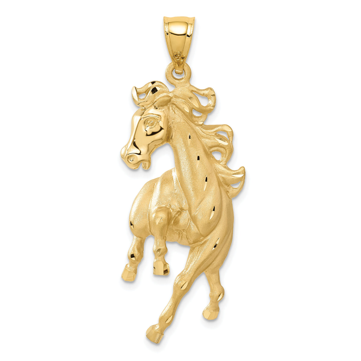14k Horse Pendant-C98