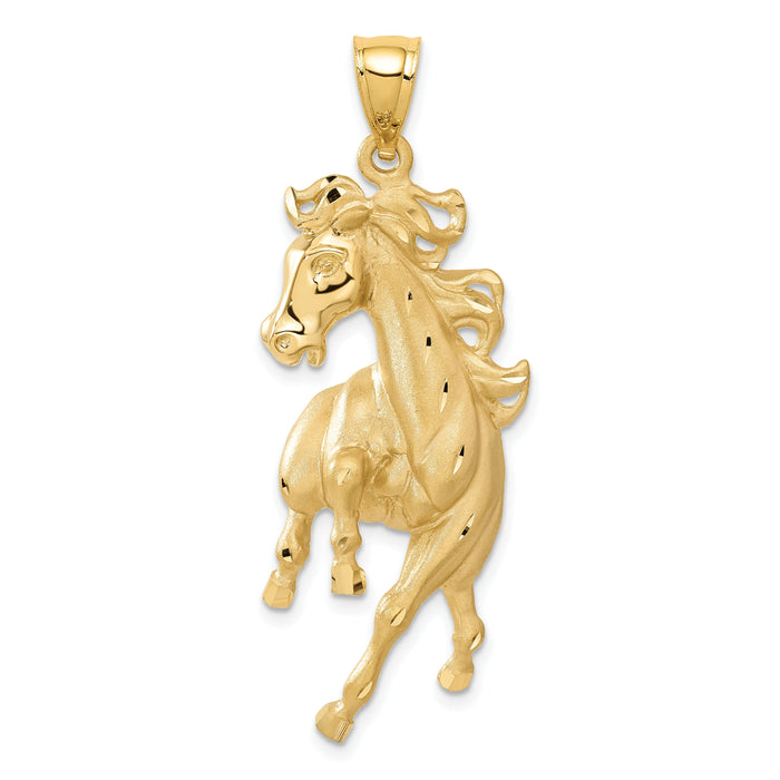 14k Horse Pendant-C98